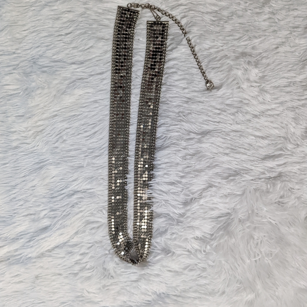 Mesh metal belt 32+ 6 inches long